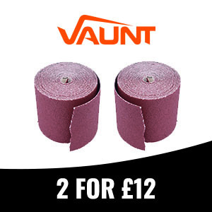 2 For £12 on Vaunt Sanding Rolls